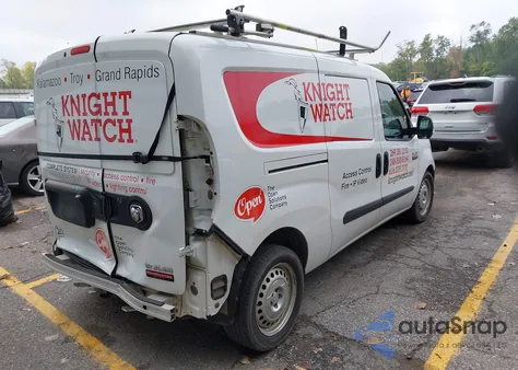 2019 Ram Promaster City Tradesman из США, поврежденный, VIN ZFBHRFAB3K6M48179